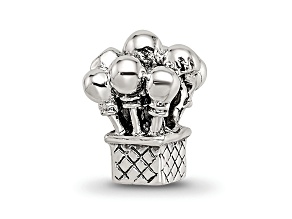 Sterling Silver Balloons Bead