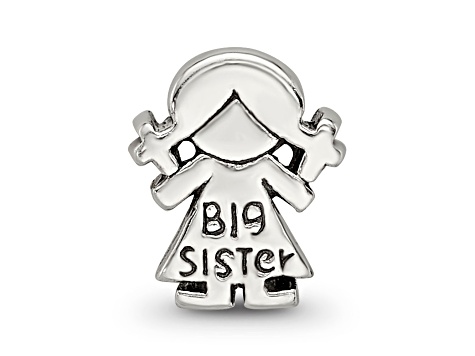 Sterling Silver Big Sister Bead