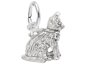 Silver Cat Charm