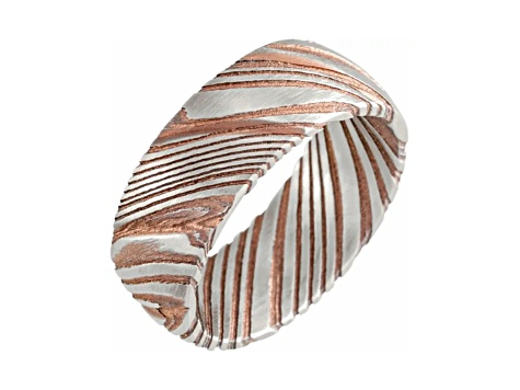 Stainless Steel Men's Patterned Band