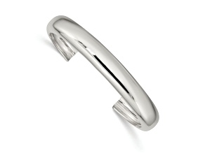 Sterling Silver 9mm Cuff Bracelet