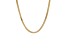 18K Yellow Gold Plated Sterling Silver 4.50 mm Flexible Herringbone 18" Necklace