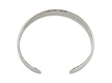 Sterling Silver 13.5mm Hammered Cuff Bracelet