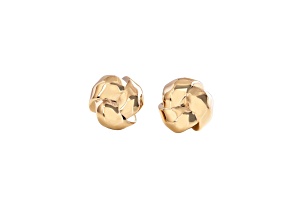 18K Vermeil Gold Over Silver Knot Earrings