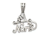 Sterling Silver #1 Nana Pendant