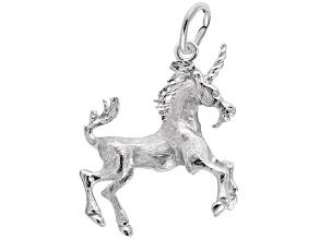 Silver Unicorn Charm