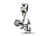 Sterling Silver Bicycle Dangle Bead