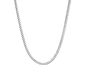 Sterling Silver Unisex Cuban Link Chain