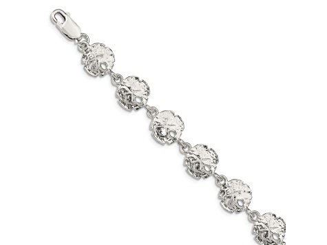 Sterling Silver Sand Dollars Bracelet