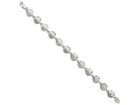 Sterling Silver Sand Dollars Bracelet