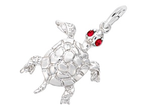 Silver Turtle Charm
