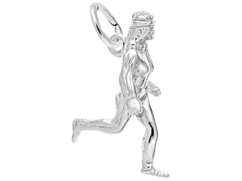 Picture of Silver Female Jogger Charm