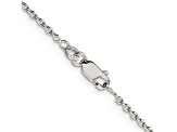 Sterling Silver 1.95mm Cable Chain