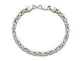 Sterling Silver 4.25mm Byzantine Chain