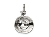 Sterling Silver Pumpkin Charm