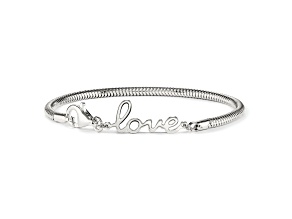 Sterling Silver LOVE Bracelet