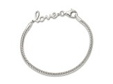 Sterling Silver LOVE Bracelet