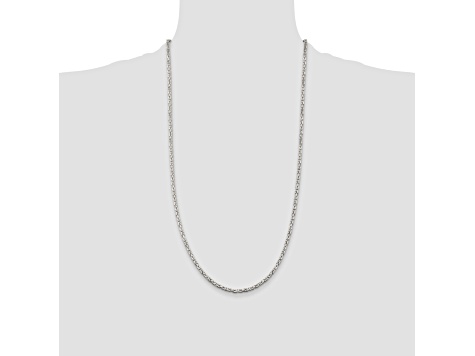 Sterling Silver 2.5mm Byzantine Chain