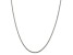 Sterling Silver 1.7mm 8 Sided Diamond-cut Box Chain Necklace