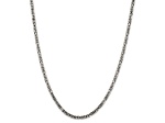 Sterling Silver 3.25mm Byzantine Chain