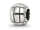 Sterling Silver Volleyball Bead