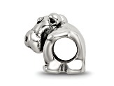 Sterling Silver Hippo Bead