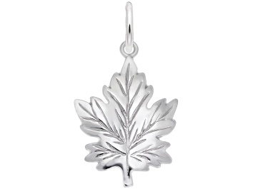 Picture of Silver Maple Leaf Charm