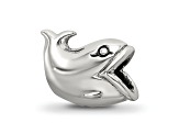 Sterling Silver Kids Whale Bead