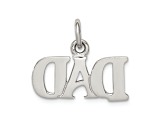 Sterling Silver Dad Charm