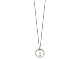 Sterling Silver I Love You Forever Necklace