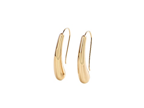18K Vermeil Gold Over Silver Teardrop Lightweight Earrings