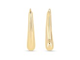 18K Vermeil Gold Over Silver Teardrop Lightweight Earrings