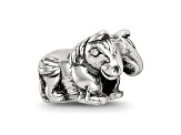Sterling Silver Horse Bead