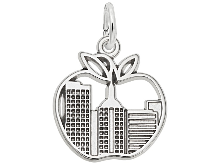 チャーム NY Silver New York Skyline Charm - 177F2A | JTV