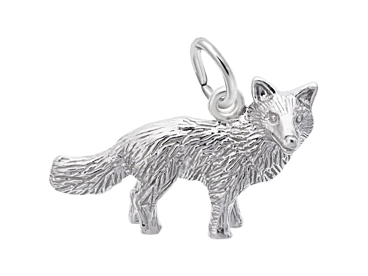 Silver Fox Charm