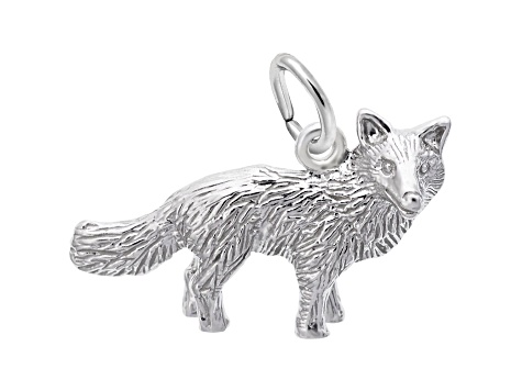 Silver Fox Charm