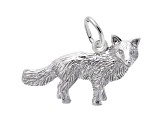 Silver Fox Charm