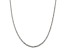 Sterling Silver 2.5mm Byzantine Chain Necklace