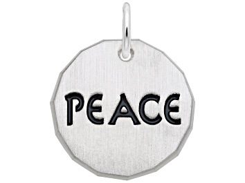 Picture of Silver Peace Charm Tag