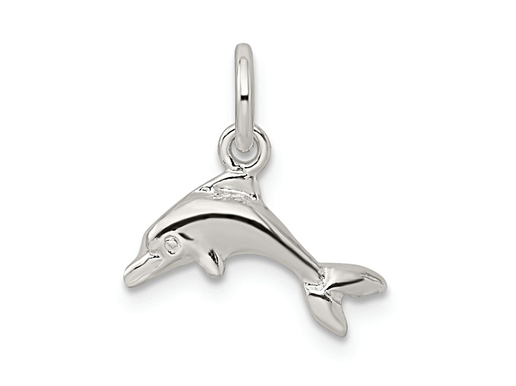Sterling Silver Dolphin Charm