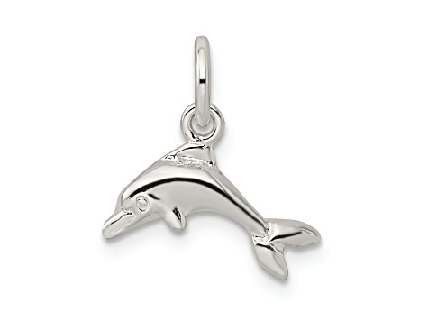 Sterling Silver Dolphin Charm