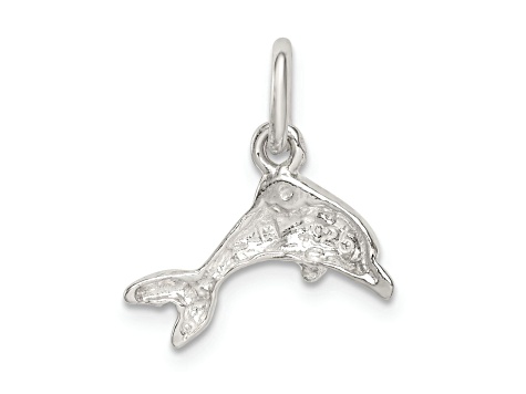 Sterling Silver Dolphin Charm