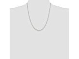 Sterling Silver 1.4mm Singapore Chain with 4-inch Extension Necklace