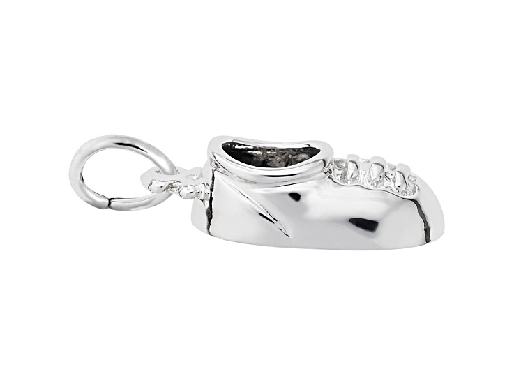 Silver Baby Shoes Charm