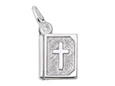Silver Bible Charm