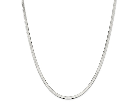 Sterling Silver 4.5mm Magic Herringbone Chain