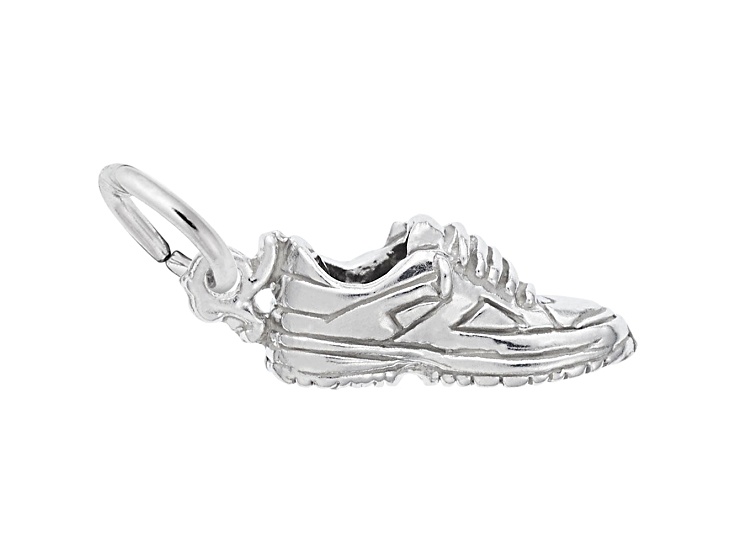 Silver Sneaker Charm