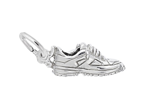 Silver Sneaker Charm