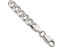 Sterling Silver 7mm Pavé Curb Chain Bracelet