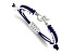Stainless Steel MLB LogoArt Colorado Rockies Adjustable Cord Bracelet